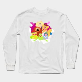 Muppet Burst Long Sleeve T-Shirt